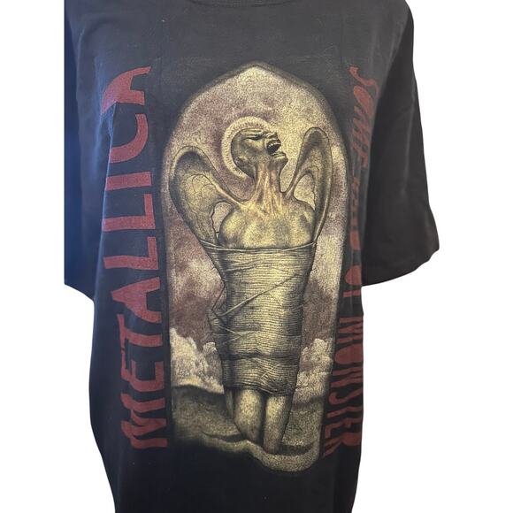 Metallica Some Kind of Monster Vintage 90s Band Tee, Size Large - Picture 3 of 5